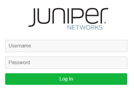 Juniper login