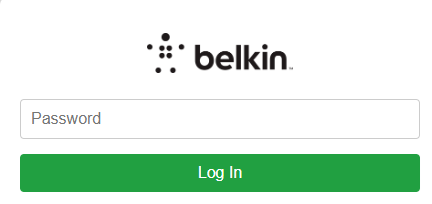 Belkin login