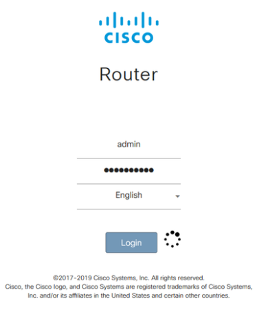 cisco login
