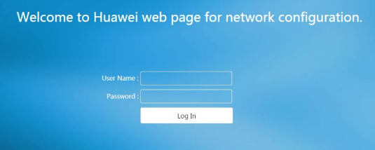 Huawei Login