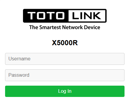 Totolink Login
