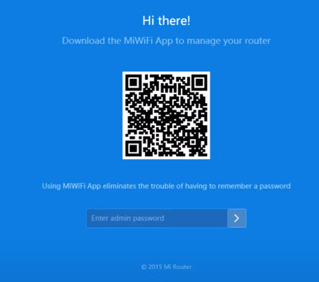 Xiaomi Router Login